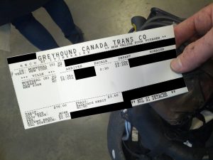 Greyhound Canada bus ticket from Montreal to New York. $78. Leaves Montreal 09:00p. Albany, NY 01:35a. 0:30 layover. New York, NY 05:00a.